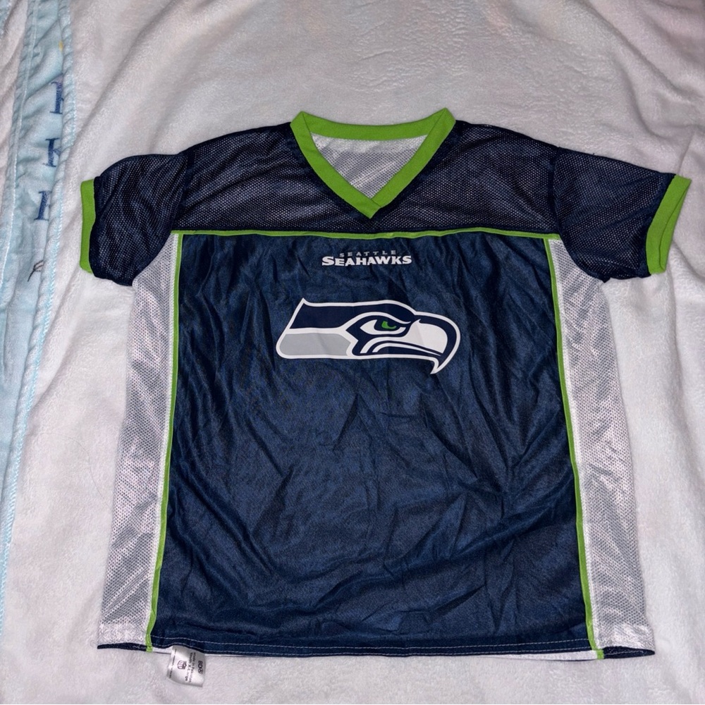 Play 360 Youth Seattle Seahawks Flag Football Jersey Size XL
